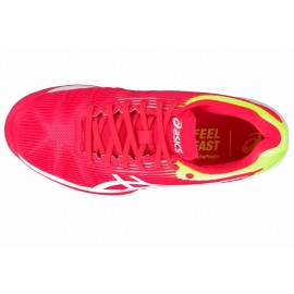 Теннисные кроссовки женские Asics Solution Speed FF (Laser Pink/White)